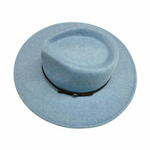 Load image into Gallery viewer, Decorative Trim Band Vegan Fabric C.C Panama HAT WF5