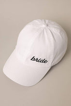 Load image into Gallery viewer, Bride Embroidered Baseball Cap