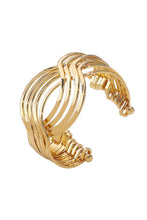 Load image into Gallery viewer, Golden and Silver Twist Alloy Bracelet XD058