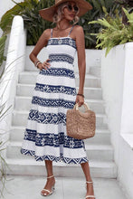 Load image into Gallery viewer, BOHEMIAN GEOMETRIC PRINT HALTER DRESS
