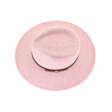 Load image into Gallery viewer, Decorative Trim Band Vegan Fabric C.C Panama HAT WF5