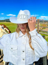 Load image into Gallery viewer, BRIDE Vegan Fabric Cowboy Hat VCC0070