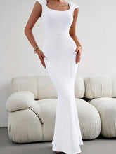 Load image into Gallery viewer, Square Neck Bodycon Dress