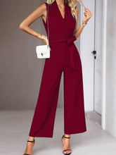 Load image into Gallery viewer, Sleeveless Wrapped Jumpsuit