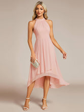 Load image into Gallery viewer, Midi Lining Length fold stream Empire Waist Dresses