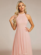 Load image into Gallery viewer, Midi Lining Length fold stream Empire Waist Dresses