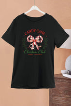 Load image into Gallery viewer, Vintage Christmas Club Print Graphic Top STC356C127