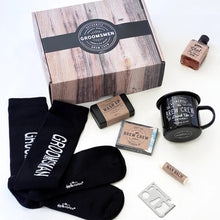 Load image into Gallery viewer, Brew Crew Groomsman Gift Box