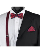 Load image into Gallery viewer, Bow Tie Suspender Set