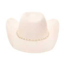 Load image into Gallery viewer, Pearl Cowboy Hat
