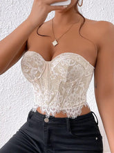 Load image into Gallery viewer, Lace Bandeau Corset