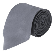 Load image into Gallery viewer, Poly Solid Satin Tie