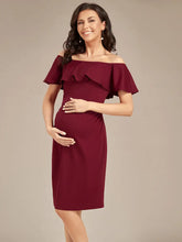 Load image into Gallery viewer, Maternity Ruffle Dress
