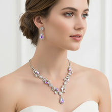 Load image into Gallery viewer, Floral Vines Dangle Rhinestone set