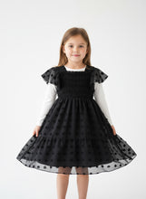 Load image into Gallery viewer, Little Girl Black Dress