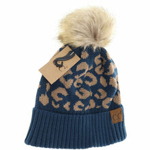 Load image into Gallery viewer, Leopard Pattern Beanie YJ2091
