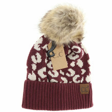 Load image into Gallery viewer, Leopard Pattern Beanie YJ2091