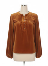 Load image into Gallery viewer, Velvet Blouse