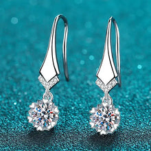 Load image into Gallery viewer, Snowflake Earrings EO381-1.0