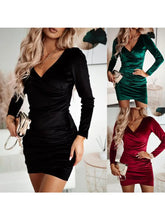 Load image into Gallery viewer, Velvet Winter Dresses
