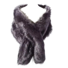 Load image into Gallery viewer, Faux Fur Shawl Wraps