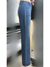 Load image into Gallery viewer, High waisted extra long jeans