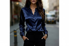 Load image into Gallery viewer, Silk Sassy Blouse