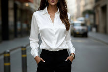 Load image into Gallery viewer, Silk Sassy Blouse