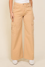 Load image into Gallery viewer, Wide Leg Cargo Pant