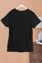 Load image into Gallery viewer, Vintage Christmas Club Print Graphic Top STC356C127