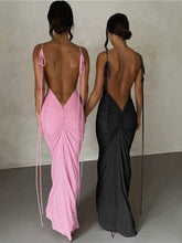 Load image into Gallery viewer, Leilana Backless Sheath Dress