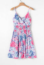 Load image into Gallery viewer, Floral Spaghetti Strap Spring Mini Dress
