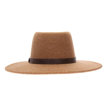 Load image into Gallery viewer, Decorative Trim Band Vegan Fabric C.C Panama HAT WF5