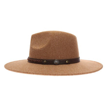 Load image into Gallery viewer, Decorative Trim Band Vegan Fabric C.C Panama HAT WF5