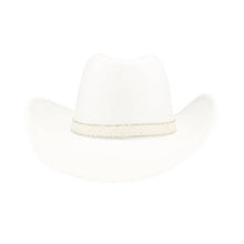 Load image into Gallery viewer, BRIDE Vegan Fabric Cowboy Hat VCC0070