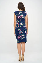 Load image into Gallery viewer, Renee C. Floral Business Dress
