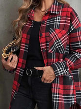 Load image into Gallery viewer, Red Plaid Shacket
