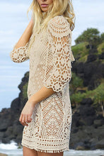 Load image into Gallery viewer, Backless Boho Swim Coverup
