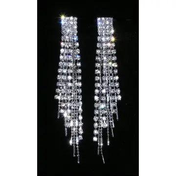 Crystal Cords Earrings