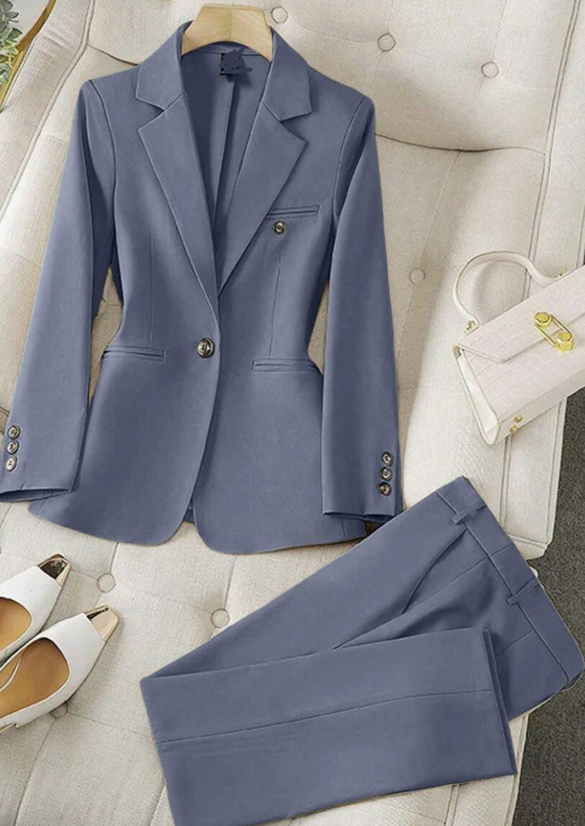 Classic Gray Suit Jacket