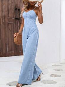 Denim Jumpsuit