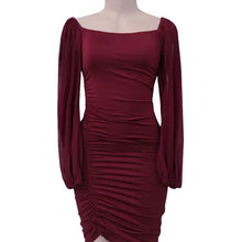 Load image into Gallery viewer, Pleated Sexy Dress
