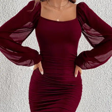 Load image into Gallery viewer, Pleated Sexy Dress

