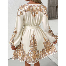 Load image into Gallery viewer, Elegant ethnic paisley dress
