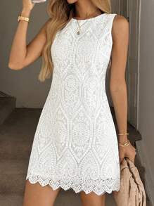 White Lace Dress