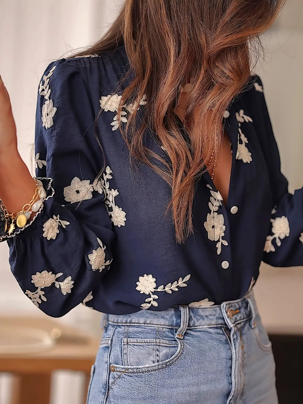 Boho Midnight Blouse