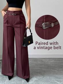 Maroon Spring Slacks