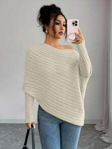 White Soft Poncho