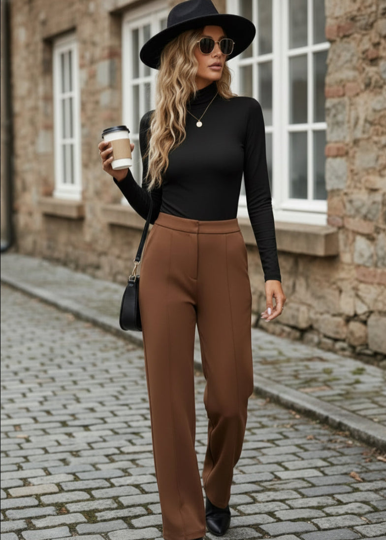 Long Sleeve Black Turtle Neck