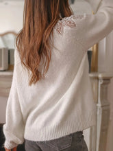 Load image into Gallery viewer, Pearl Shoulder Sweater
